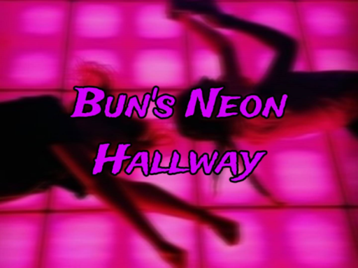 Bun's Neon Hallway