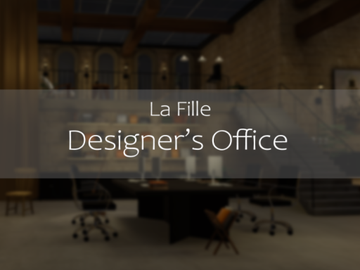 La Fille Designer's Office -Night-