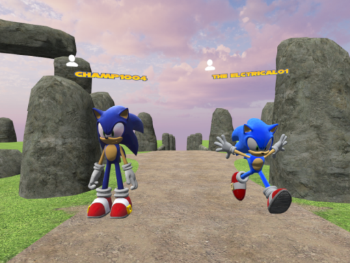 Collab Customizable Sonic Characters