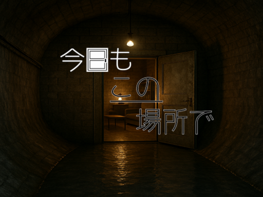 今日もこの場所で