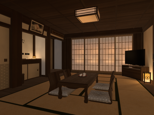 シロちゃんの和室