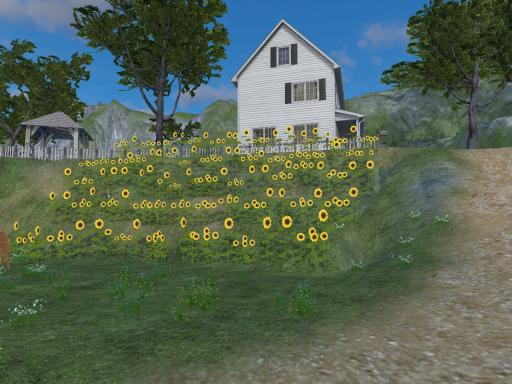 Lakeside Sunflower house ひまわりの家