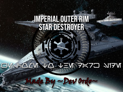 Imperial Outer Rim Star Destroyer