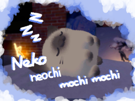 ねこねおちもちもち Sleep with Cat