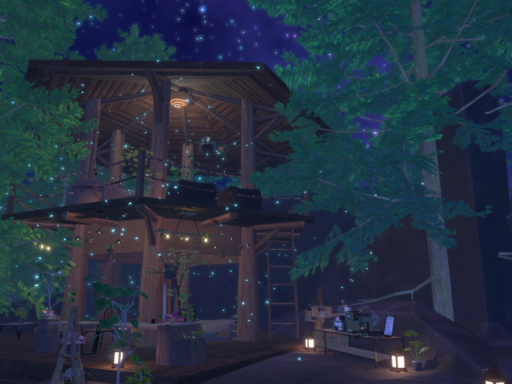 あまえんぼうの蝶々と流れ星のカフェ