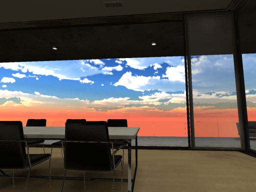 Watching a sunset with Nawa