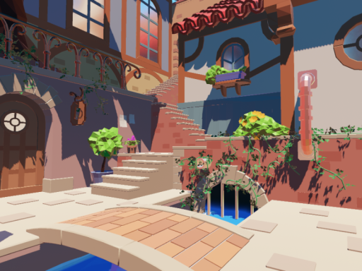 Fantasy Lowpoly City