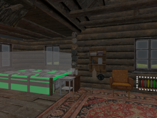 V睡用激狭ログハウス