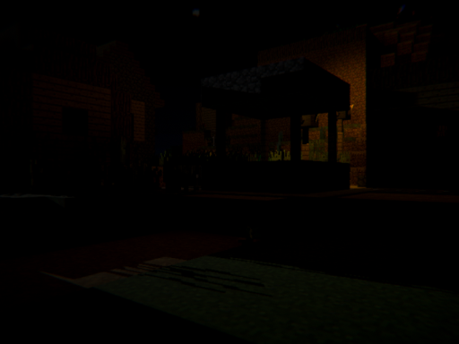 Minecraft Village （ Night ）