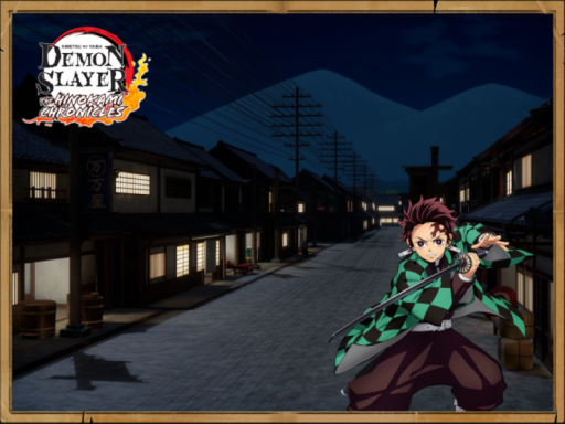 Northwest Town （Night） - Demon Slayer˸-KNY- HC