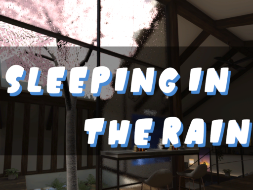 Sleeping in the rain