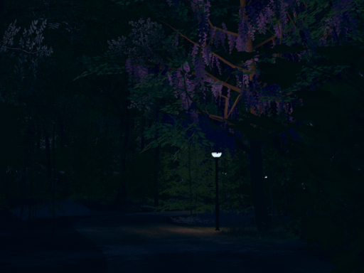 Dark wisteria