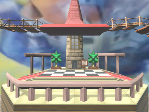 SSBU - Peach's Castle - （SM64）