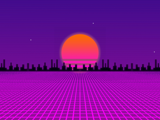 Synthwave Sunset