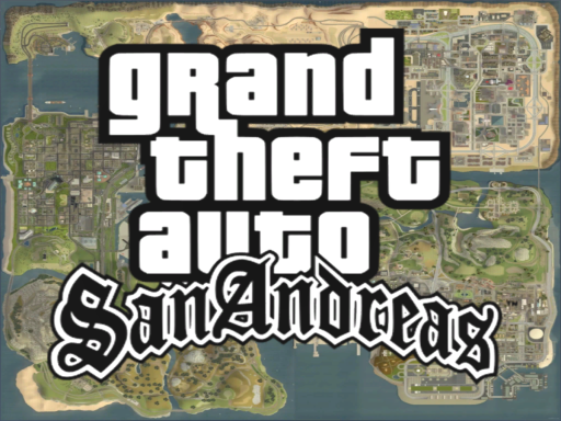 GTA san andreas full map