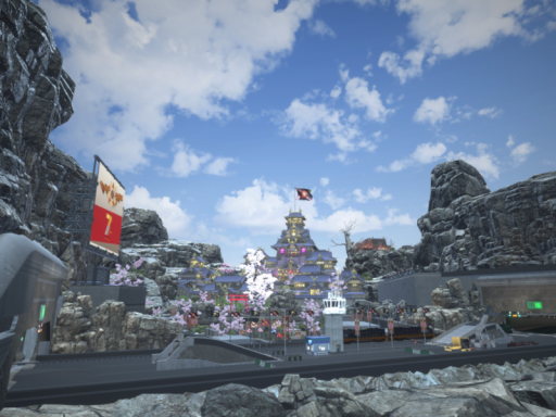 The RJPF Tenshukaku Palace