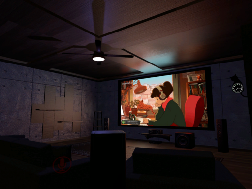 小さな島と小さな映画館。 LTCGI_Iwa_Theater