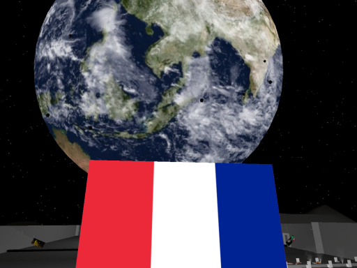 French Dinner In Space