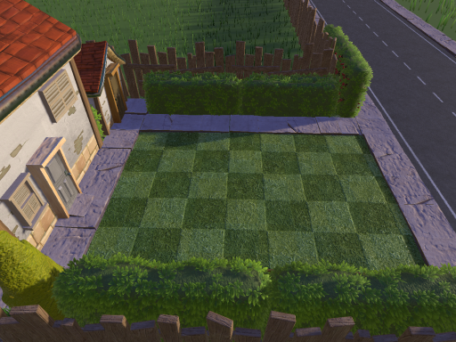 Plants vz Zombies Front Lawn - Day