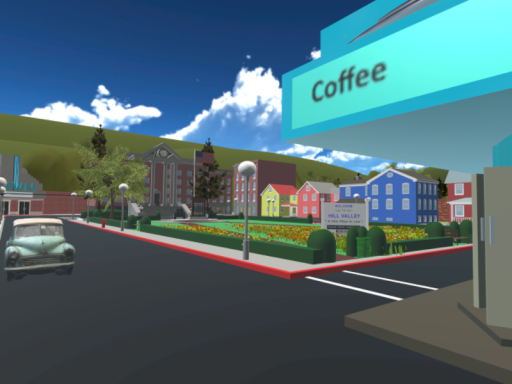 Back to the Future 1955 Clocktower