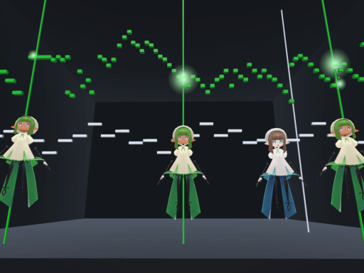 てっさくちゃんがパッヘルベルのカノンを奏でてくれるワールド