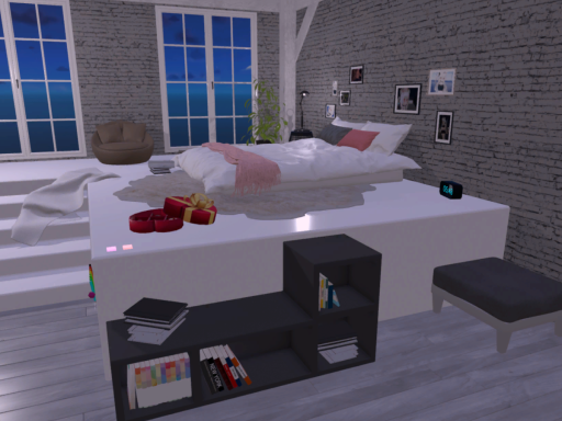 星空下的小房间