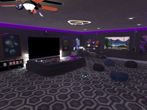 Comfy Basement Redone