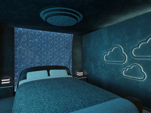 The 寝室（Bed room）