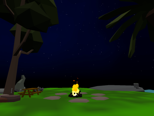 Lone Island - Low Poly