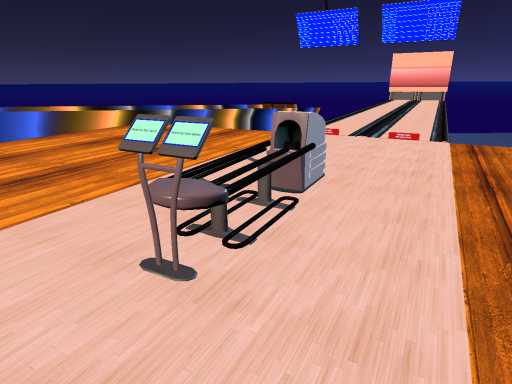 10 Pin Bowling and a Bat and ball