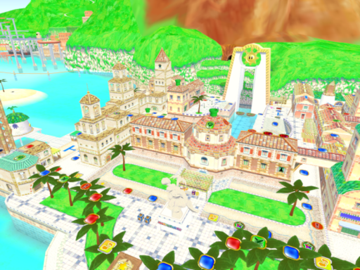 Isle Delfino˸ Mario Party VRC