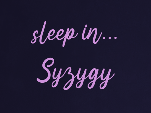 ∗․¸ syzygy ¸․∗