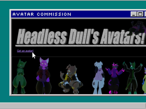 HeadlessDull's Avatars （New Experimental Avatarǃǃ）