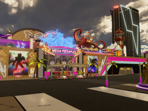 Mega PizzaPlex's Exterior 2․0