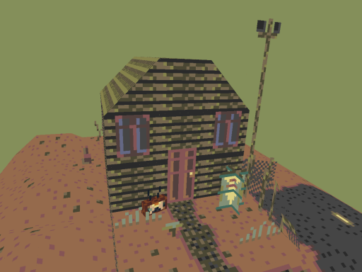 Wastelander`s polygonal Homestead