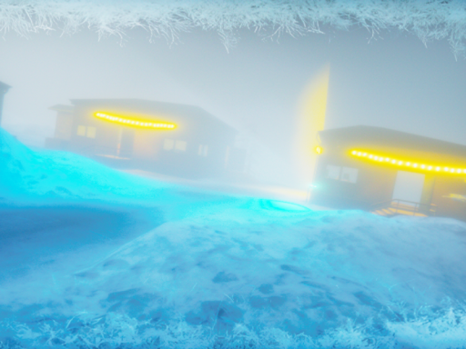 Burz Winter Mountains