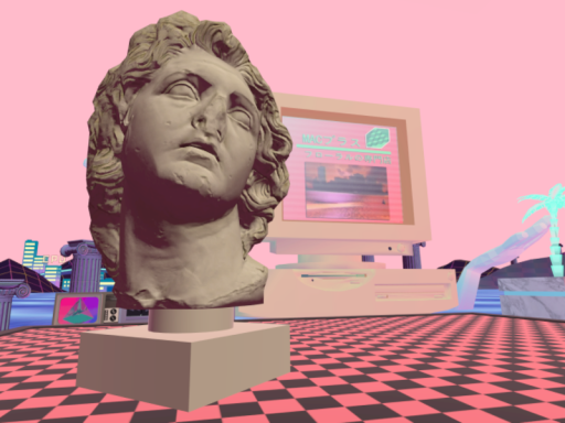 Vaporwave Floral Shoppe 96