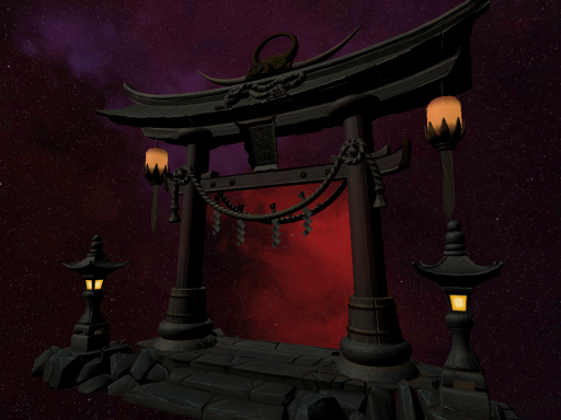 Torii Gate in space‚ Jack~~