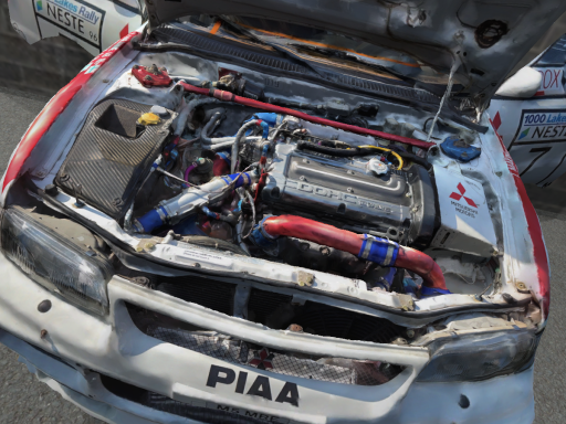 エンジン置き場