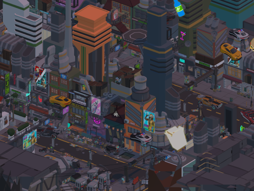 Polygonal Cyberpunk