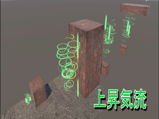 上昇気流 Sample