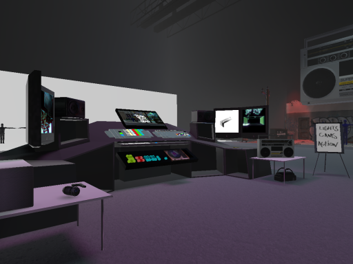 Music Video Set ＃Boomboxhead