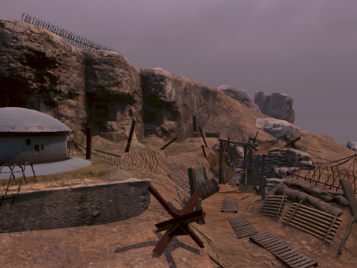 Trench warfare（撮影用）