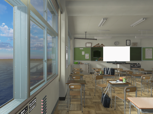 水上教室场景
