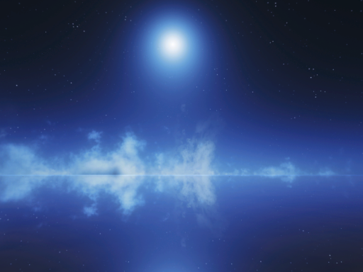 Reflections unto water