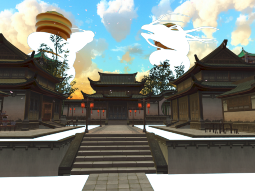 Courtyard of the Ocean God