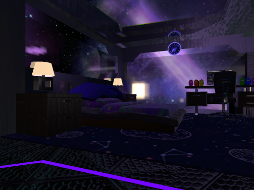 Purple Galaxy Space Home ［Legacy］