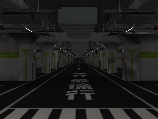 Underground carpark -地下駐車場-