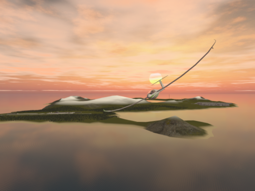 Small island Beta 3 currently being rebuilt