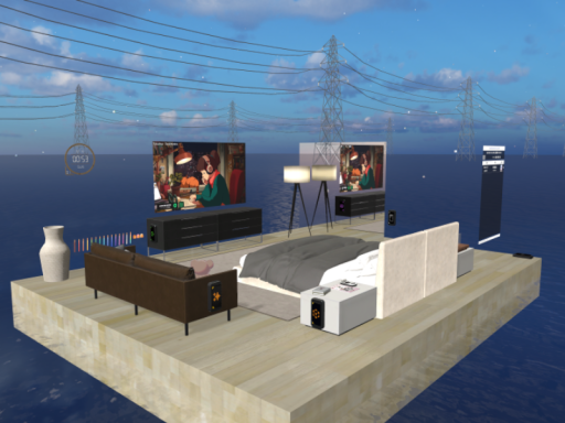 海に浮かぶ小さなおうち